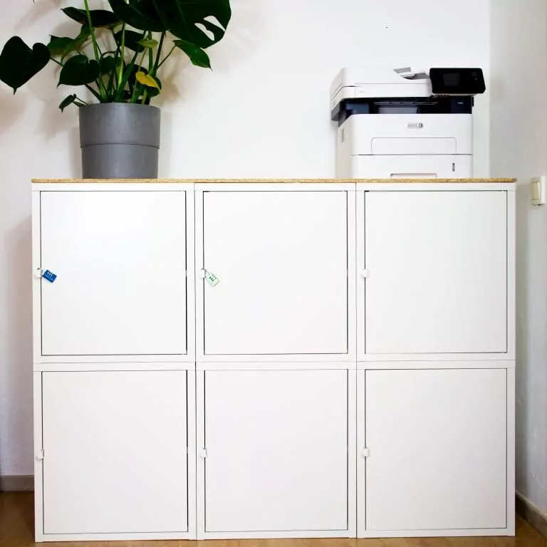 Taquillas para cada cabina privada