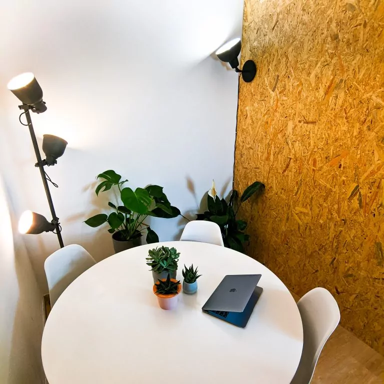 Espacio para acoger a los invitados