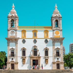 Igreja do Carmo church from the outside